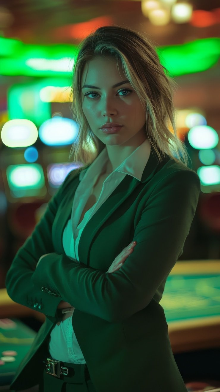 Live dealer at Shio Table managing the card game on gol55